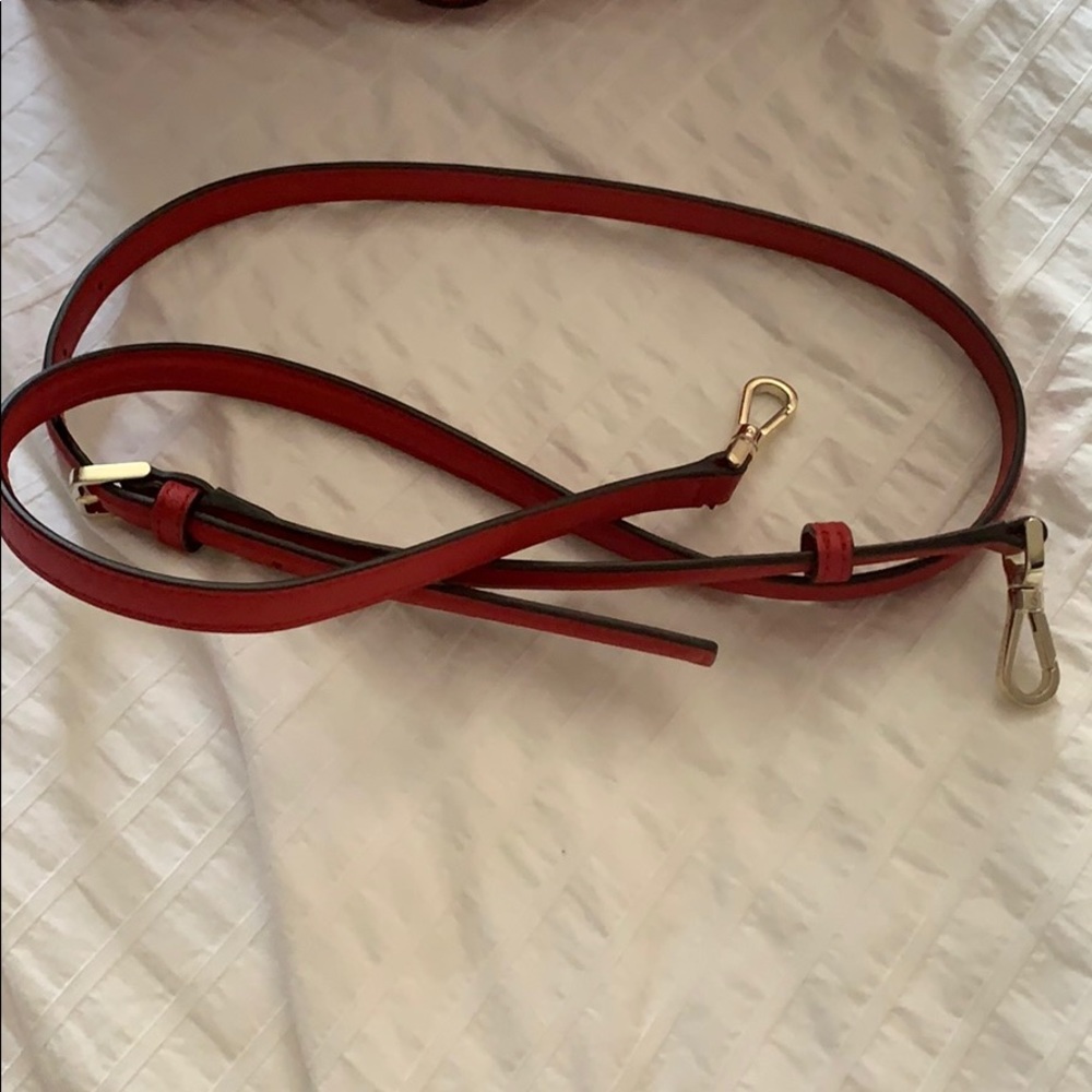 Kate Spade ♠️ Ruby Red Bag - Picture 2 of 2